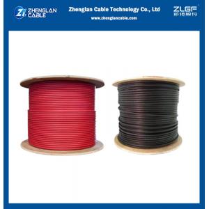  China DC1500V Single Core Solar DC Cable 4mm2 6mm 2 Single PV Copper Red Color IEC62930 Standard supplier