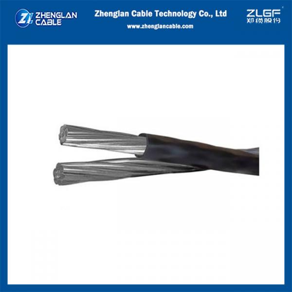  China Duplex Service Drop Cable Shepherd 1x6awg Aerial Bundled ICEA S-76-474 supplier