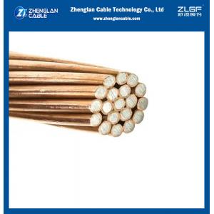 Earthing Connection Bare Copper Strand CCS Copper Weld For Electrical Cables