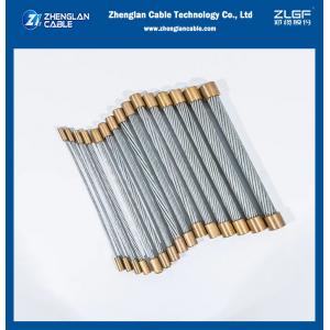 EHS 7/16” Galvanized Steel Cable Stay Wire Astm A475 Class A Steel Strand 1×7