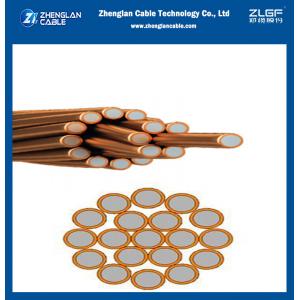 Ground Rod Copper Clad Steel Conductor Wire Bare Ground CCS Electric Stranded Wire ODM OEM