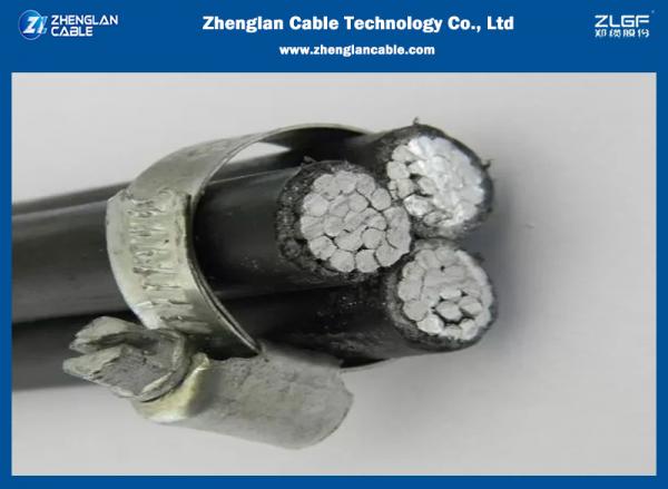  China IEC60502 Multi Cores Overhead Insulated Cable 3x120mm2 XLPE Electric Transmission supplier