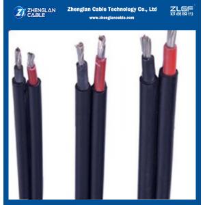  China IP68 Waterproof Copper Solar PV Cable 1500V Twin Extension With Connector 200m / Roll supplier