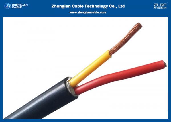  China Low Smoking High Heat Resistant Wire / Core Heat Resistant Cable 300/500V Core number: 2core, 3core supplier