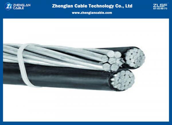  China Low Voltage Aerial Bundled Cable 3*50mm2 95mm2 AL/XLPE Transmission IEC 60502-1 supplier