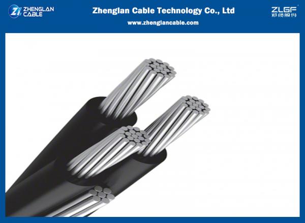  China Low Voltage Aerial Bundled Conductor 4 Core 95mm XLPE Insulated Electrical Cable ABC supplier