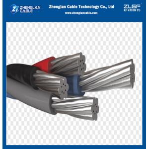  China Low Voltage Overhead Aluminum Wire ABC Cable 4 Core 16mm 25mm 0.6/1KV supplier
