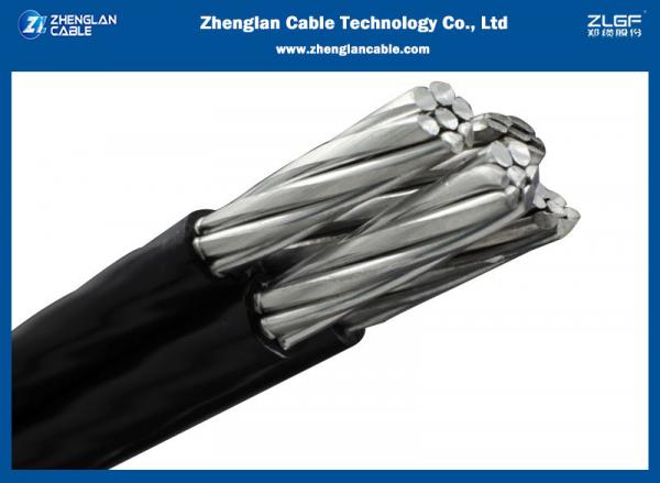  China LT XLPE Insulated 100% Covered Overhead Electric Cables 1.1KV ABC Cable supplier