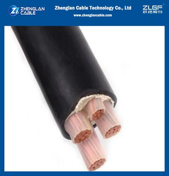 LV 3x95mm+1x50mm copper/aluminum XLPE/PVC insulated armoured Underground Power Transmission Cable IEC 60502-1