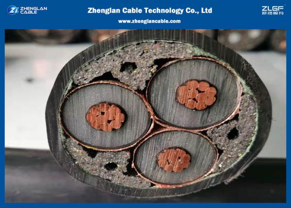  China Medium Voltage 3 Core Non Armoured Power Cable OEM / ODM For Power Station supplier