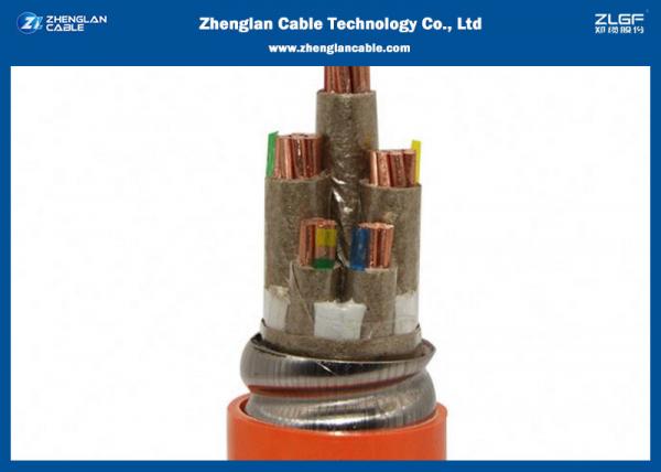 Mineral XLPE Insulated Power Flame Resistant Cable 5 Cores Design Low Voltage