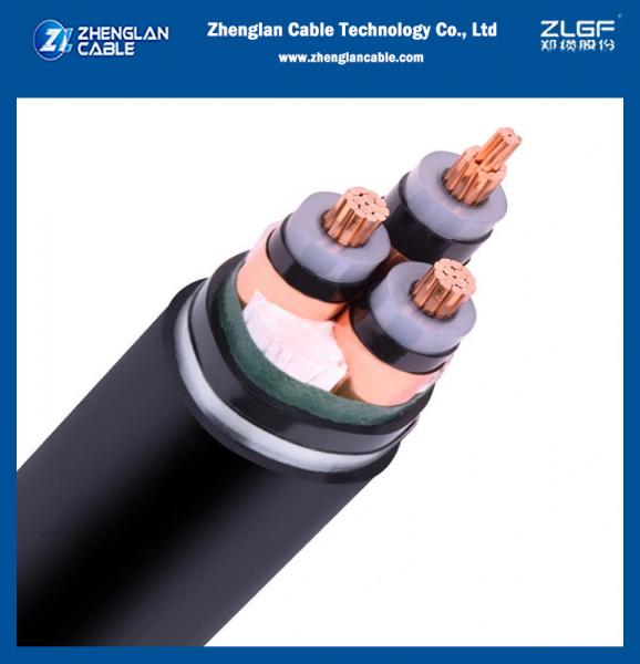 NA2XRY 0.6/1KV Low Voltage Power Cable 3x25sqmm+1x16sqmm multicore Cu(AL)/XLPE(PVC)/ STA/PVC insulated IEC 60502-1