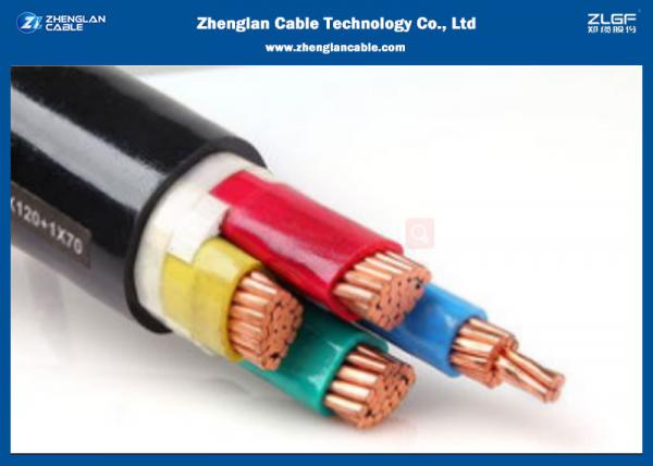  China Nominal Area :4*1.5~4*400mm2 Unarmoured Four Cores LV Power Cable/ PVC Insulated (0.6/1KV) IEC 60502-1 (CU/PVC/NYY/N2XY) supplier