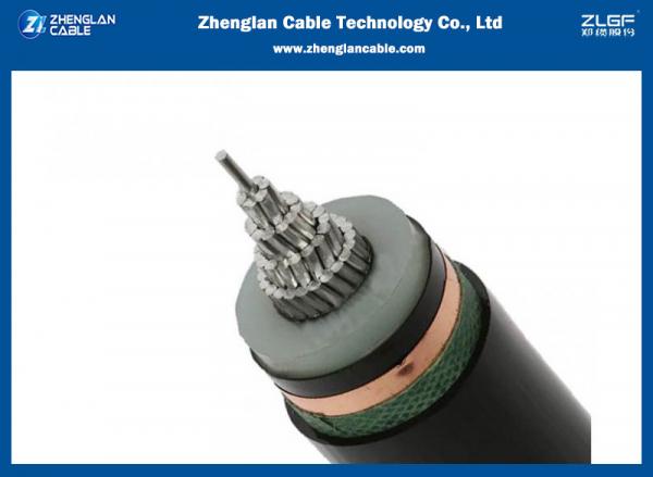  China Single Core MV Armoured Electrical Cable IEC60502 Black Or Customized Out Sheath Color supplier