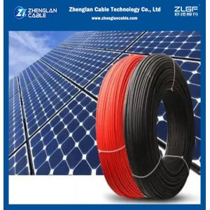  China Tinned Copper Xlpe Solar Power Cable H1z2z2-K 1-10m 6mm2 Red Tuv Roll Pv 4mm2 supplier