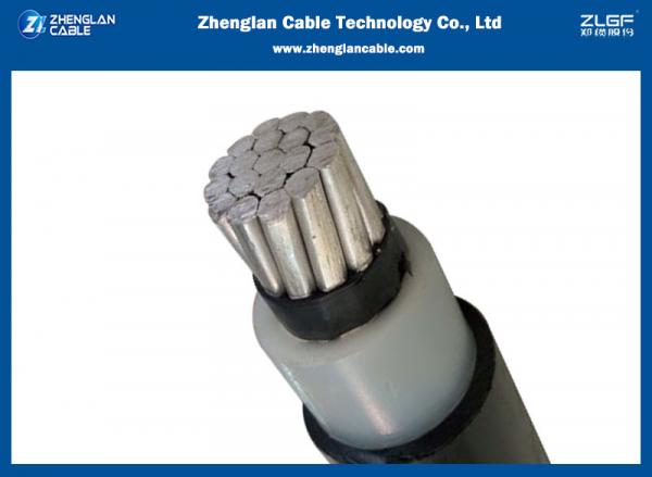  China Triple Layer 25KV 1Cx185qmm Spaced Aerial Cable AAC / XLPE / HDPE supplier