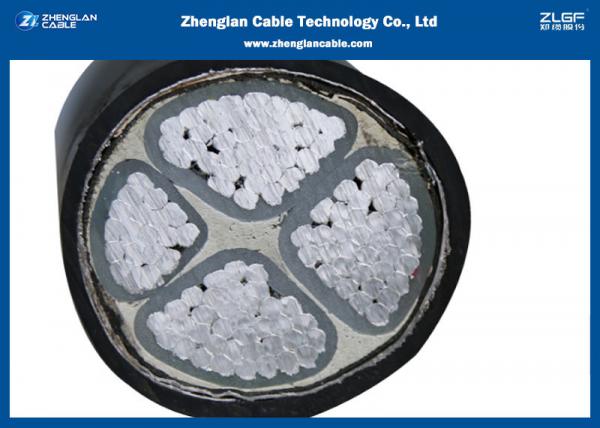  China Underground Cable with XLPE Insulated / 4 Cores Aluminium Low Voltage Power Cable(Armoured) （CU/XLPE/LSZH/DSTA） supplier