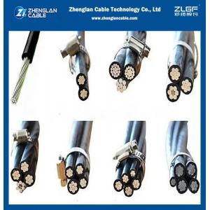  China XLPE Bundled Insulated Aluminium Overhead Cable 0.6/1KV Triplex IEC60502-1 supplier