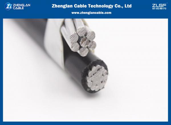 XLPE Insulate Aluminum Low Voltage ABC Cable 2×16 Duplex Service Drop Wire IEC60502-1