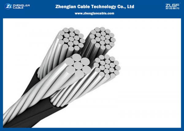  China XLPE Insulated Aluminum 4 Core 16mm Aerial Bundled Cable supplier