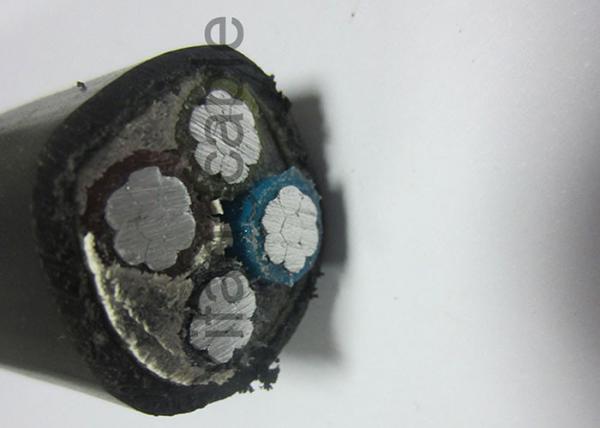 0.6/1kV Câbles De Réseau Souterrain Câble ARVFV 4x35mm² Alu Steel Armour Power Cable