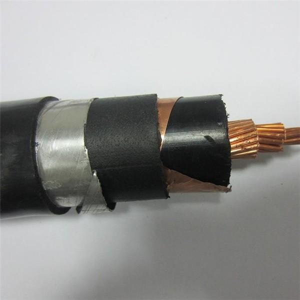  China 12 KV Copper Power Cable Single Core Black Color For Power Transmission supplier