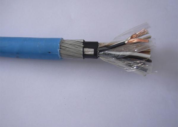 1KV Cu Conductor Individually Shielded Twisted Pair Cable XLPE Or PVC Insulation