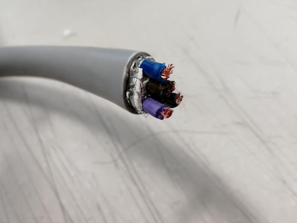 2×2×1.5 Polyethylene Insulation Multicore Control Cable Twisted Pairs RS485 Communication Cable