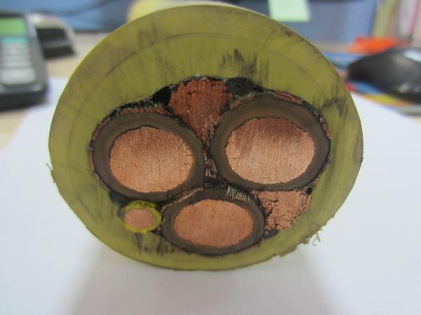 2kV 8kV 25kV Portable Power Mining Industrial Cable EPR/CPE 300MCM