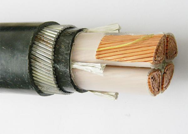  China 4 Core 4 Sq Mm Copper Cable / Underground Armoured Cable IEC60502-1,BS supplier
