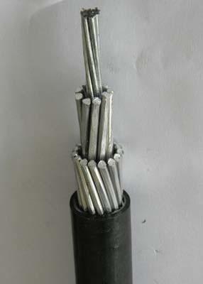 600V LLDPE Insulation AASC Conductor 1/0 AWG Covered Line Wire Cable Sun Resistant Overhead Cable