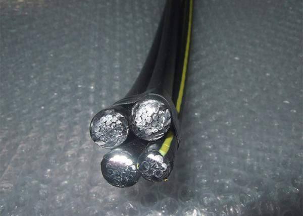  China Aac All Aluminum Conductor / 4 Core ABC Aerial Bundle Cable 3*70+54.6mm2 supplier