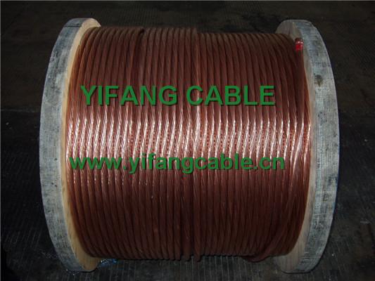  China Bare Copper Earth Ground Wire 29mm² BS 7884 For Overhead ISO Certification supplier