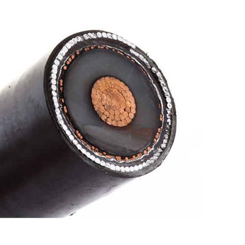 Copper / AL XLPE PE NA2XSY Copper wire+Tape Metallic Screen 630 Sqmm Medium Voltage Power Cables