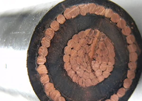 Copper Wire Screen Concentric Cable PVC Or PE Sheath Wire 6AWG To 4/0AWG