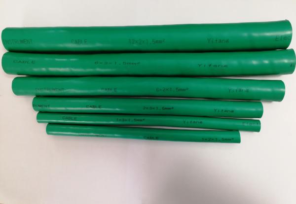 Flame Retardant Multicore Control Cable / Underground Copper Conductor Cable