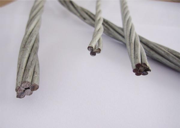 High Voltage Galvanized Stay Wire For The Cord Of ACSR / Staying The Poles