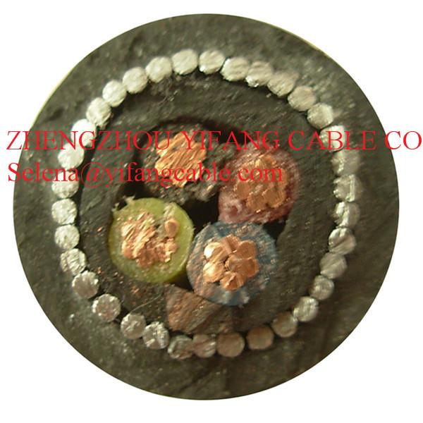 Low Voltage Electrical Wiring 4 Core Power Cable With PVC / PE Sheath