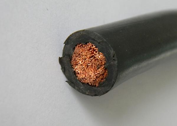  China Low Voltage Rubber Flex Cable Copper Conductor / EPR Insulated Rubber Welding Cable supplier
