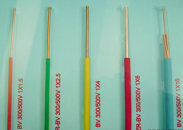 PVC Insulated Electric Building Wire , THW TF TFN THHN Electrical Wire