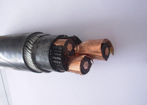 Single Core Armoured Cable , XLPE Insulated Cable 35KV Cu Or Al Conductor