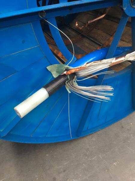 Single Core Medium Voltage Power Cables 630 Mm2 Aluminum XLPE Power Cable