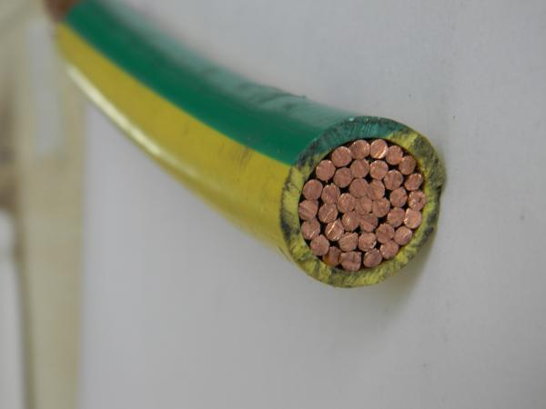  China Single Core Stranded Copper Wire 1.5 Sq Mm 2.5 Sq Mm 4sq Mm 6sq Mm 10 Sq Mm supplier