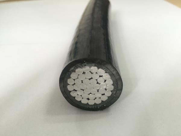Underground Single Core Low Voltage Power Cable Black PVC XLPE Insulation