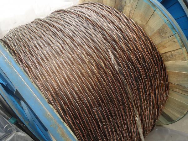 Urd Low Voltage Electrical Cable / Low Voltage Underground Wire PVC Jacket